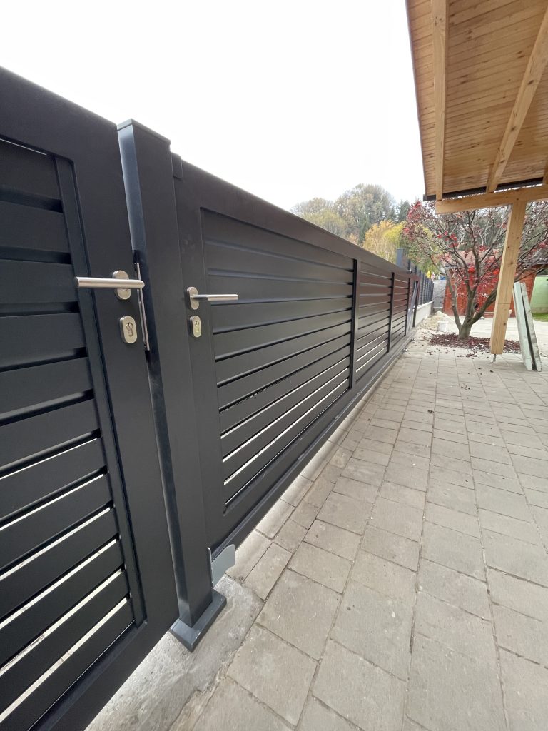 samonosna drsna vrata ograje alu les maribor