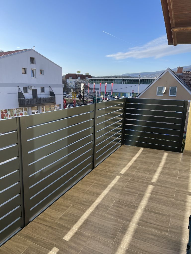 balkonska vrata ograje alu les maribor